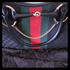 ✨Gucci✨Monogram GG Canvas Horsebit